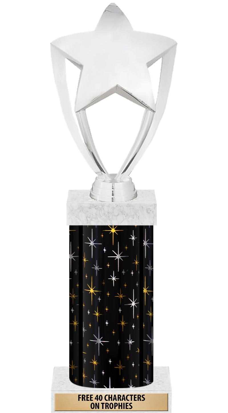 14" MIDNIGHT BLK-GD FIG/SQUARE