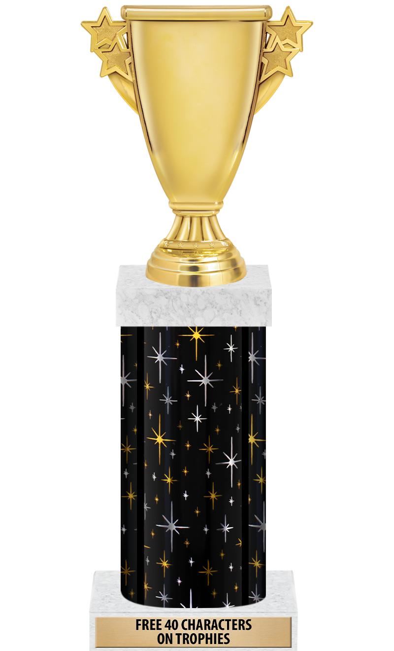 14" MIDNIGHT BLK-GD FIG/SQUARE