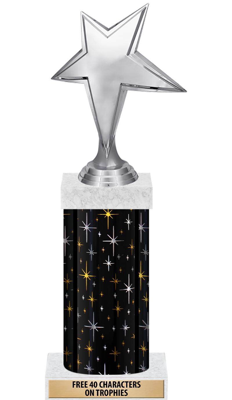 14" MIDNIGHT BLK-GD FIG/SQUARE