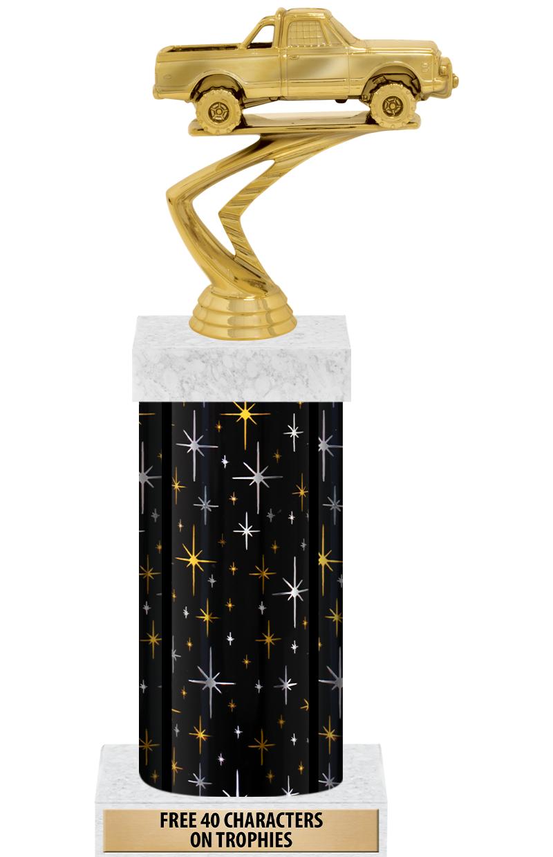 14" MIDNIGHT BLK-GD FIG/SQUARE