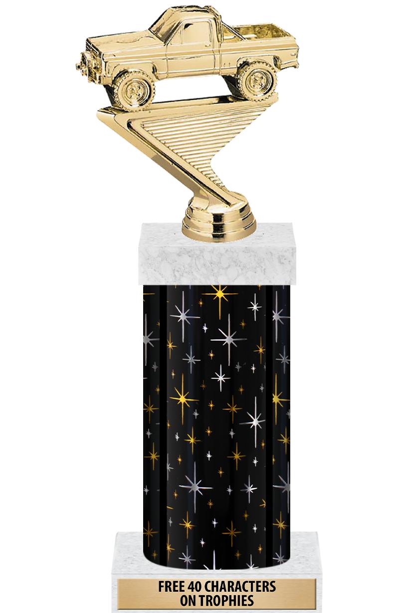 14" MIDNIGHT BLK-GD FIG/SQUARE