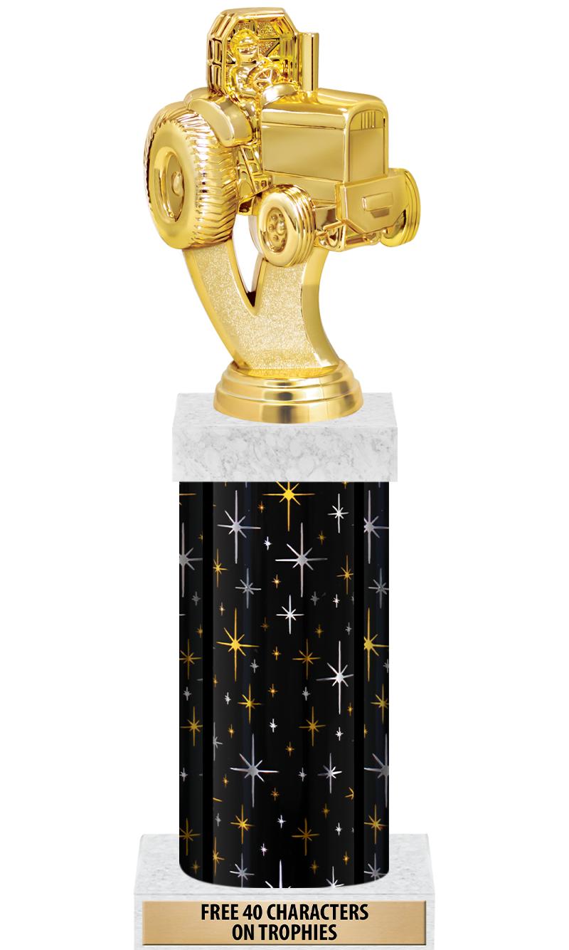 14" MIDNIGHT BLK-GD FIG/SQUARE