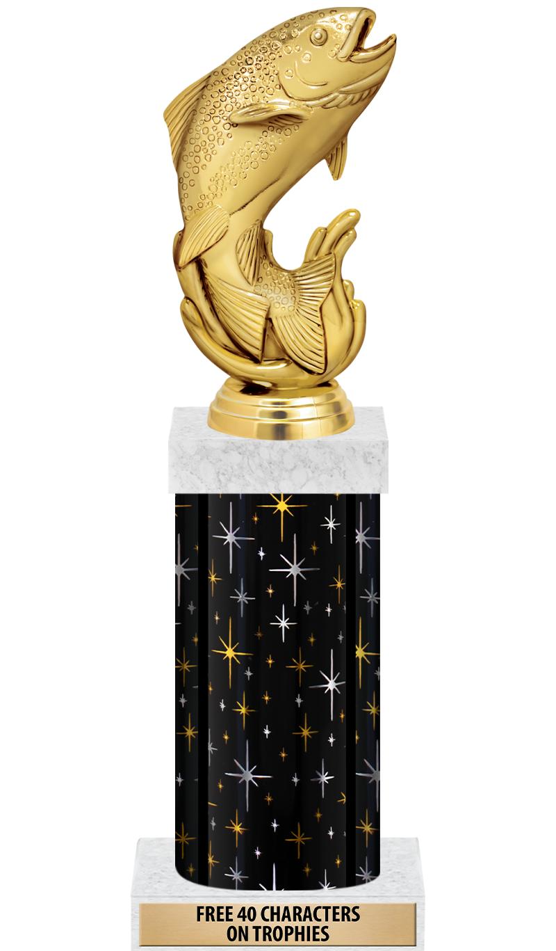 14" MIDNIGHT BLK-GD FIG/SQUARE