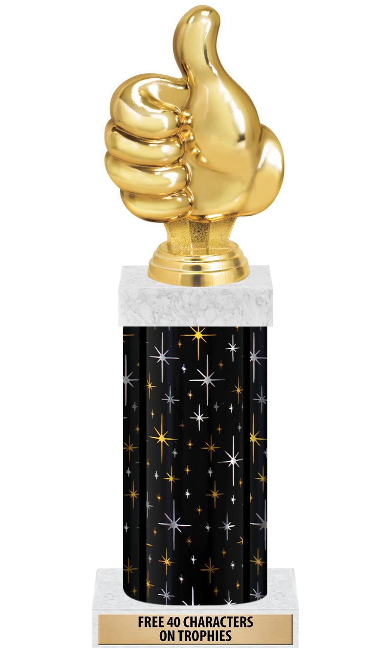 14" MIDNIGHT BLK-GD FIG/SQUARE