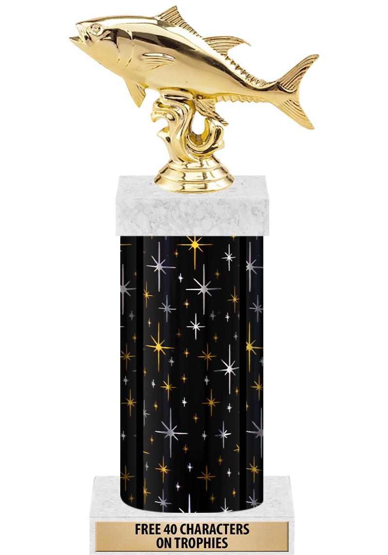 14" MIDNIGHT BLK-GD FIG/SQUARE