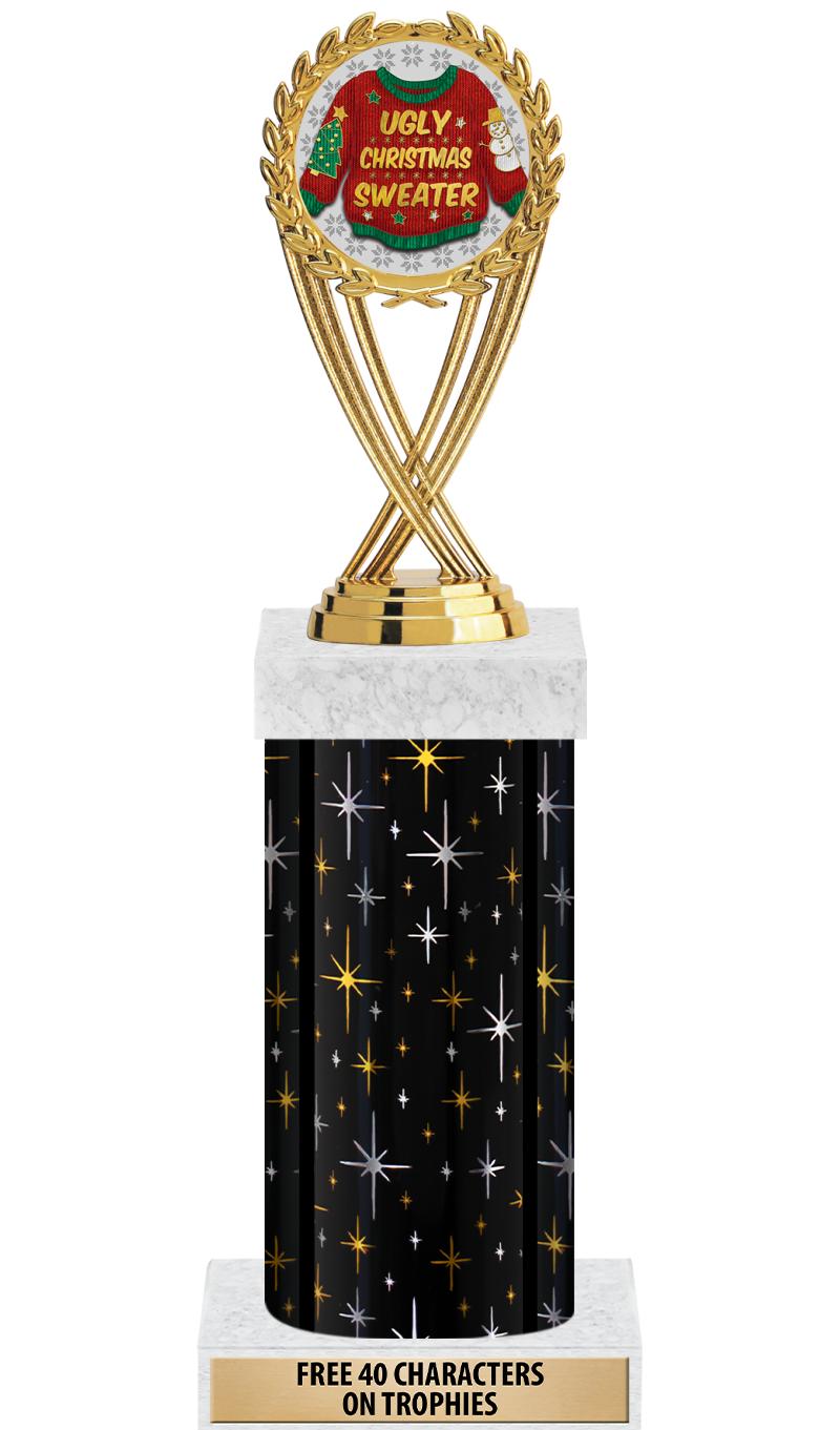 14" MIDNIGHT BLK-GD FIG/SQUARE