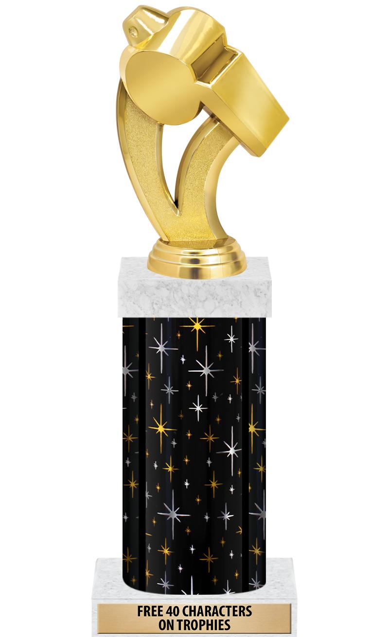 14" MIDNIGHT BLK-GD FIG/SQUARE