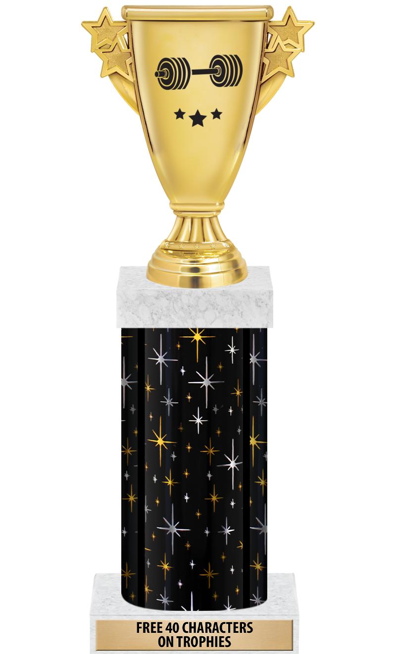 14" MIDNIGHT BLK-GD FIG/SQUARE