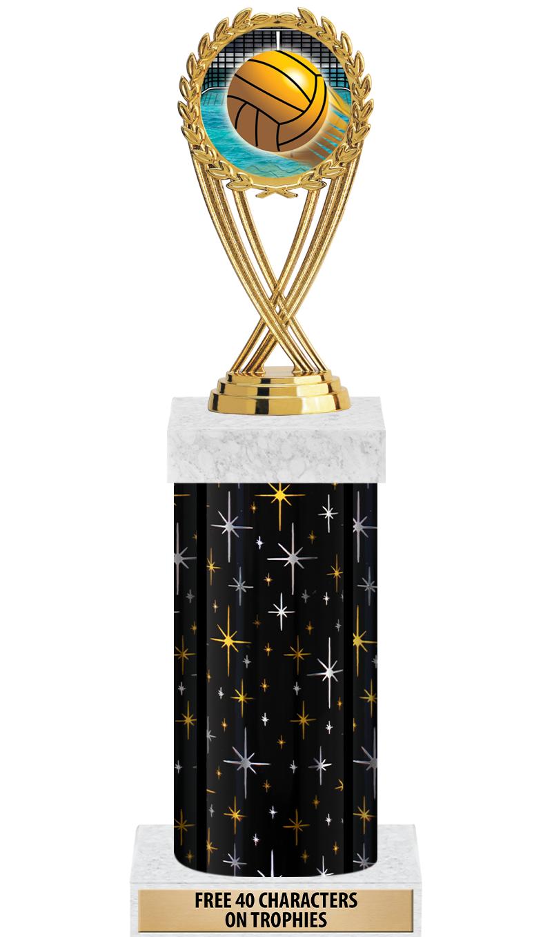 14" MIDNIGHT BLK-GD FIG/SQUARE