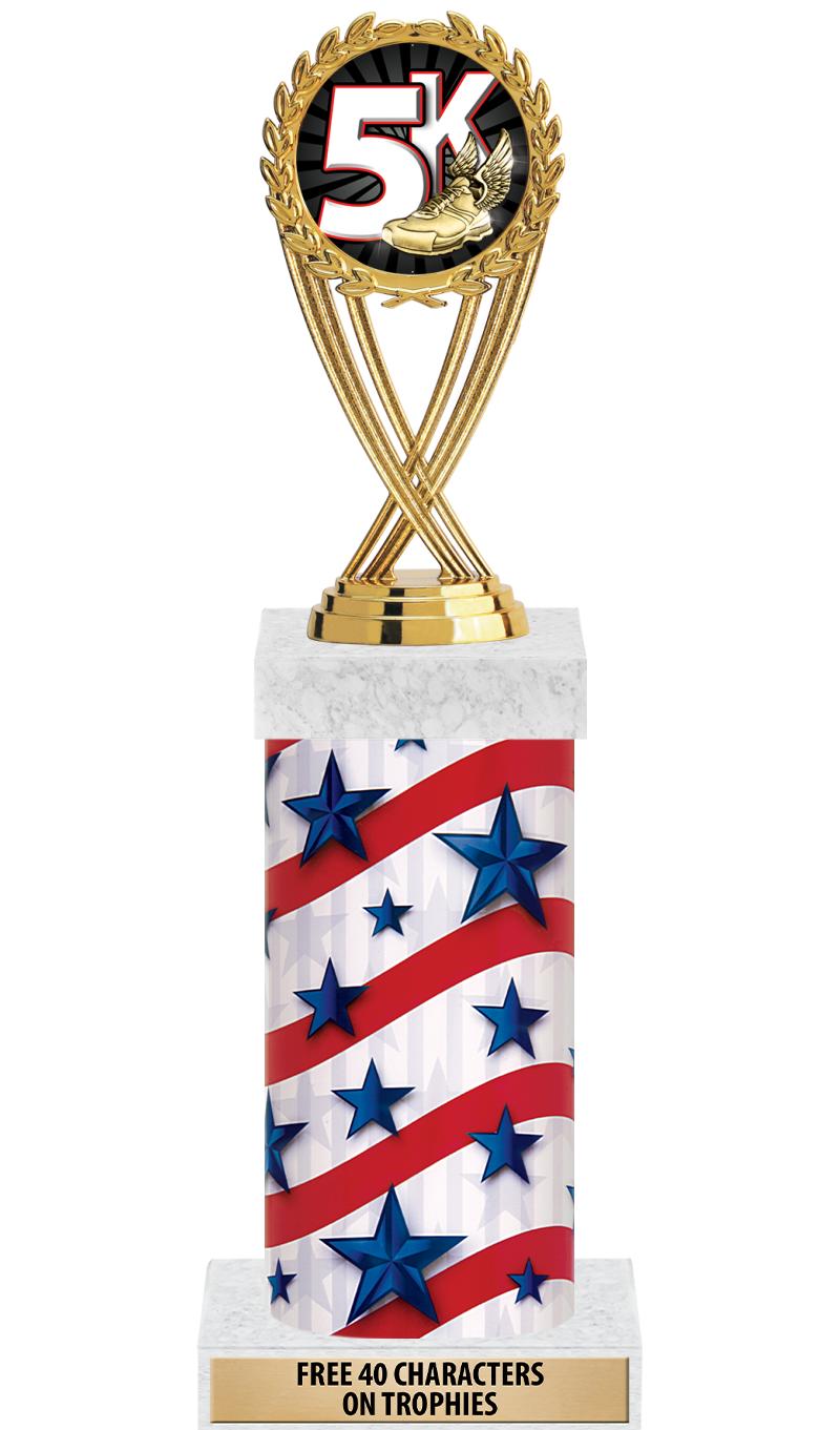 14" AMER GLORY GD FIG SQR TRP