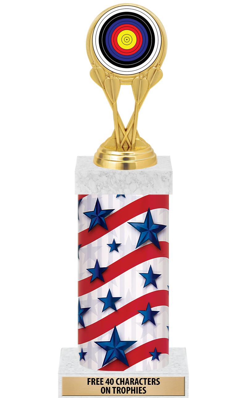 14" AMER GLORY GD FIG SQR TRP