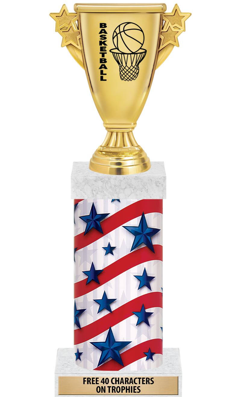 14" AMER GLORY GD FIG SQR TRP