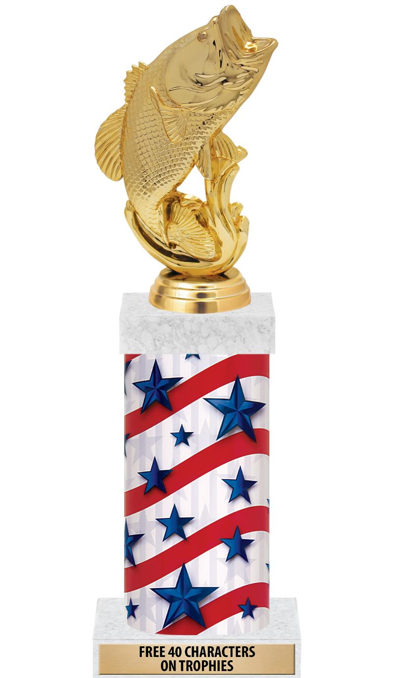 14" AMER GLORY GD FIG SQR TRP