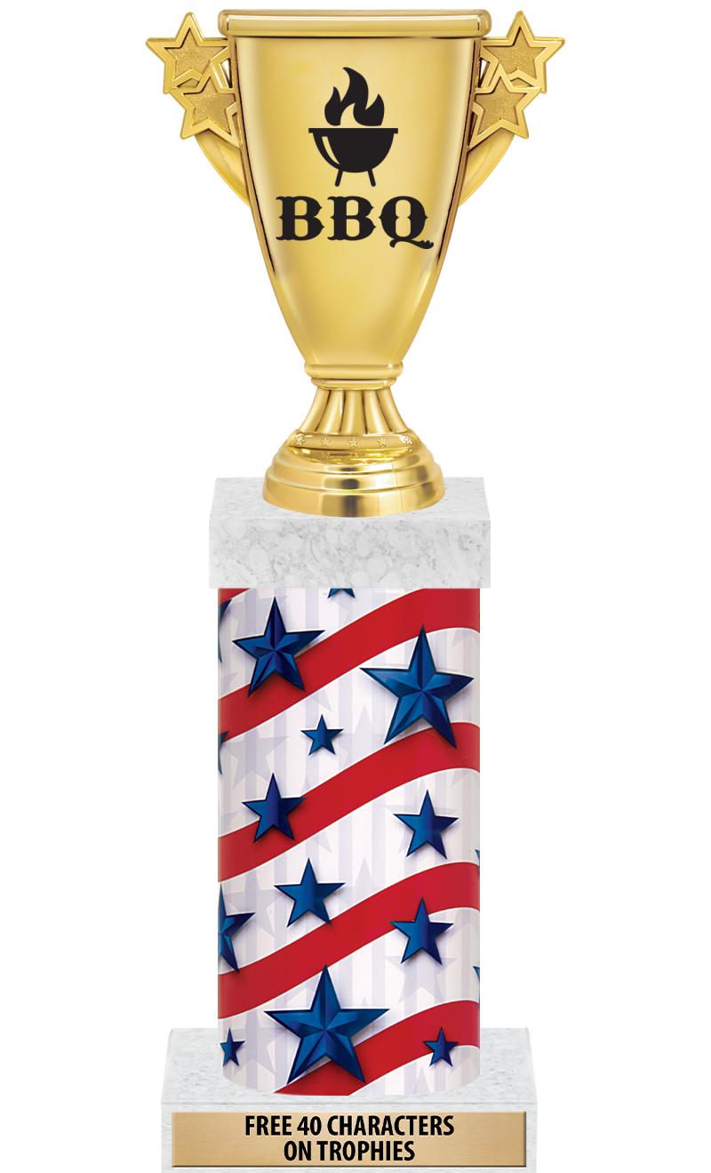 14" AMER GLORY GD FIG SQR TRP