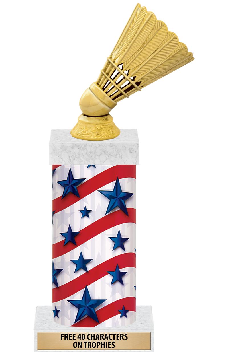 14" AMER GLORY GD FIG SQR TRP