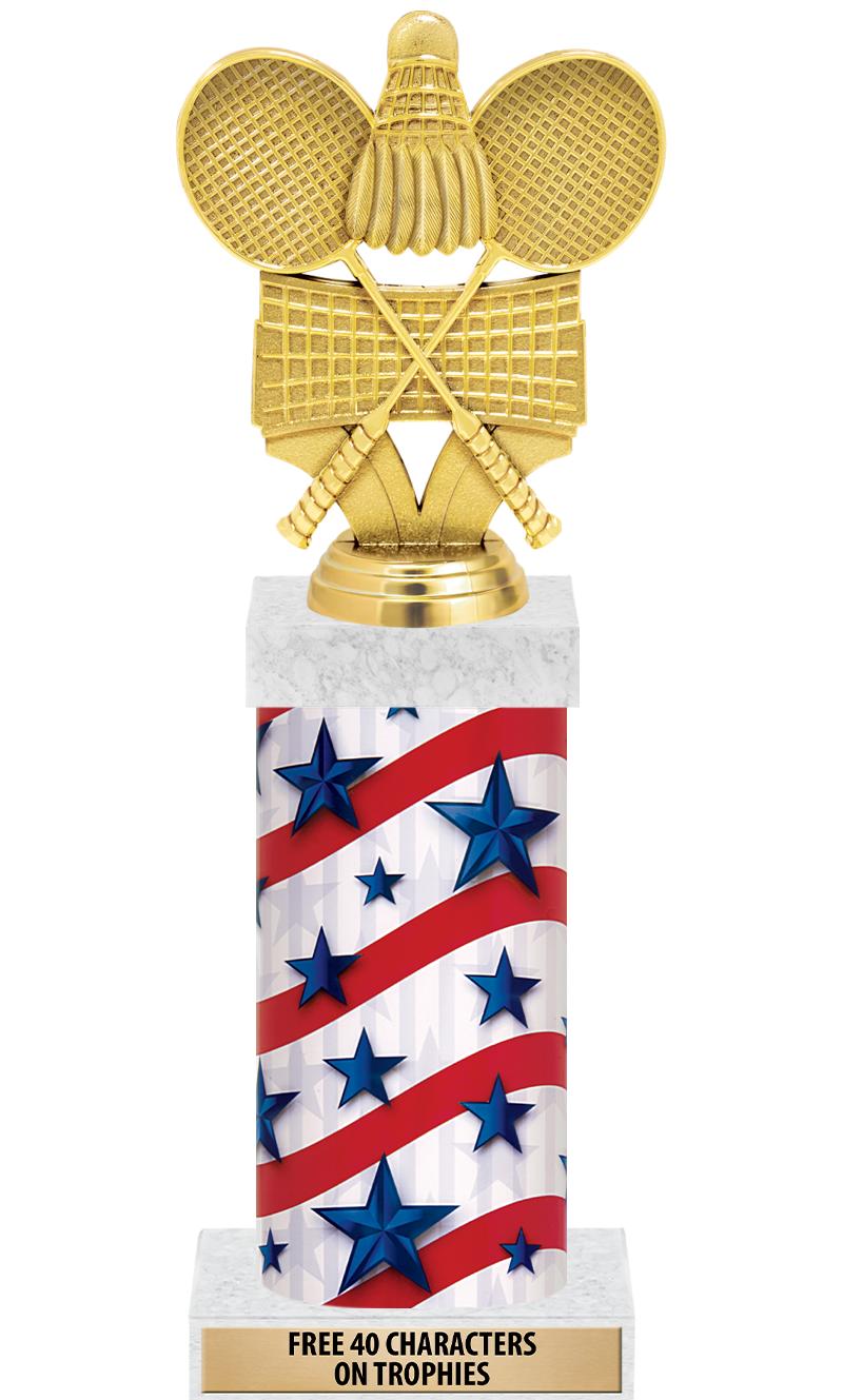 14" AMER GLORY GD FIG SQR TRP