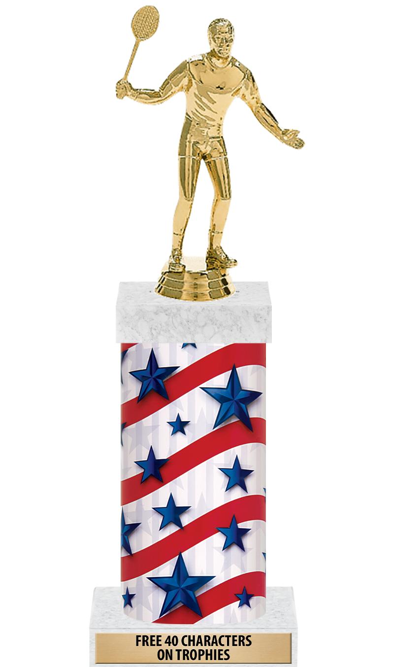 14" AMER GLORY GD FIG SQR TRP