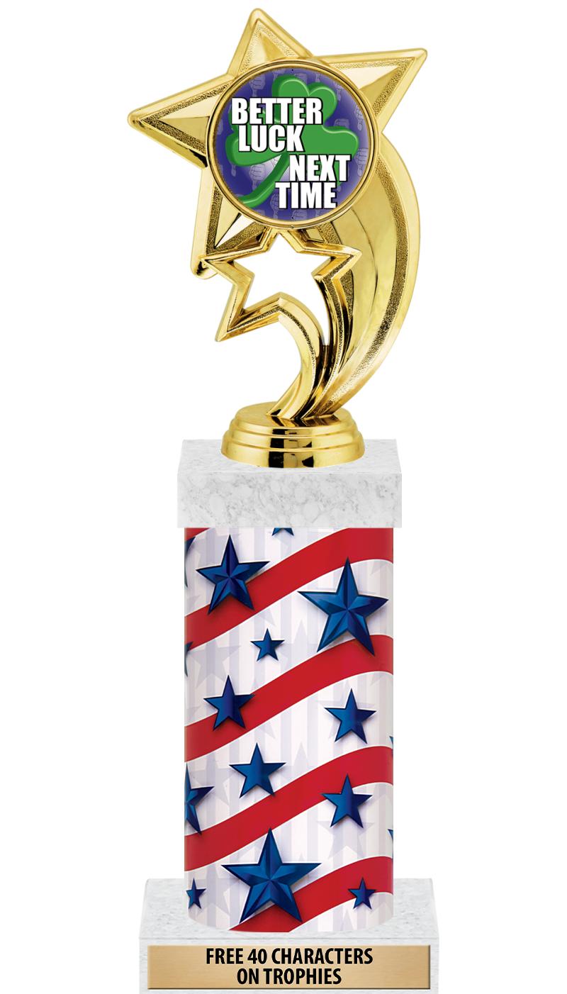 14" AMER GLORY GD FIG SQR TRP