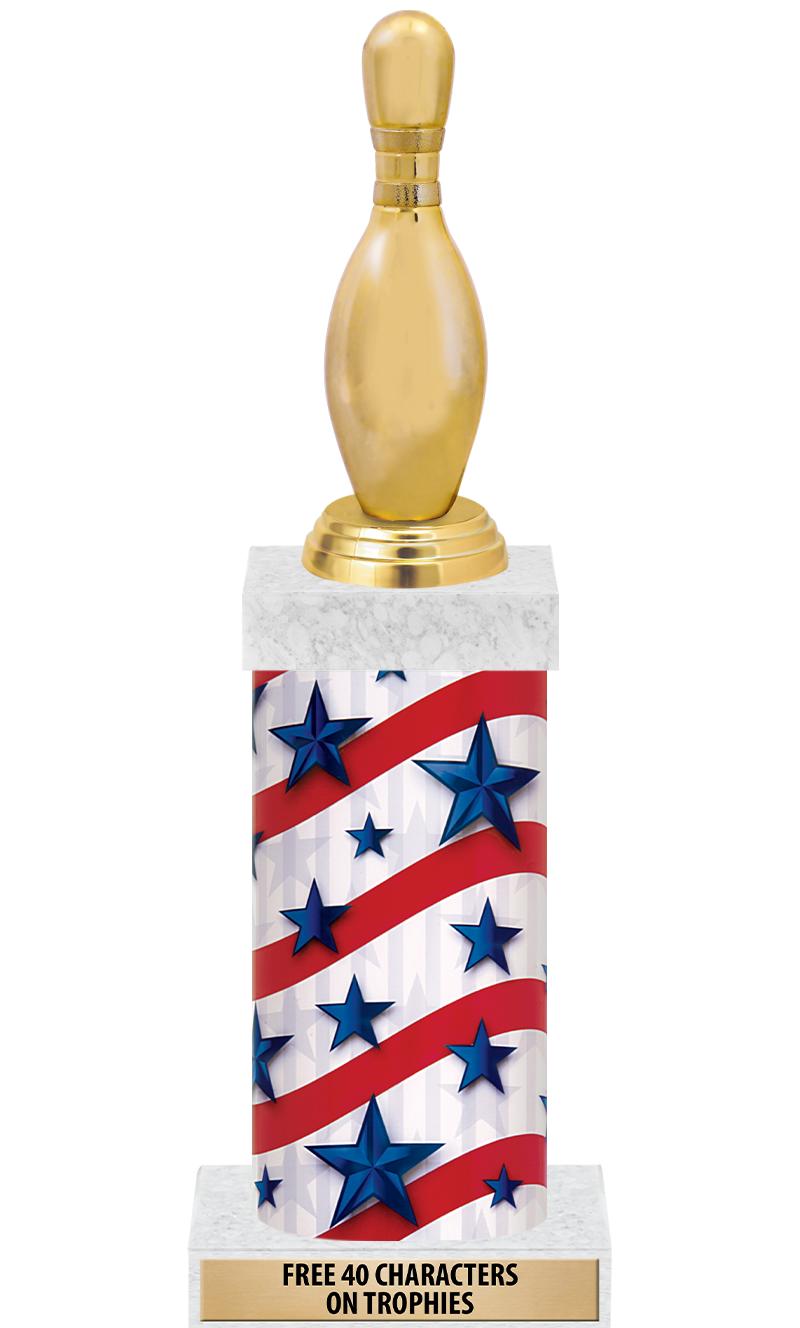 14" AMER GLORY GD FIG SQR TRP