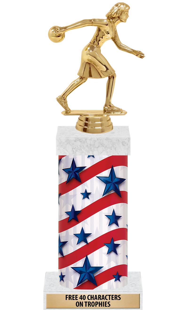 14" AMER GLORY GD FIG SQR TRP