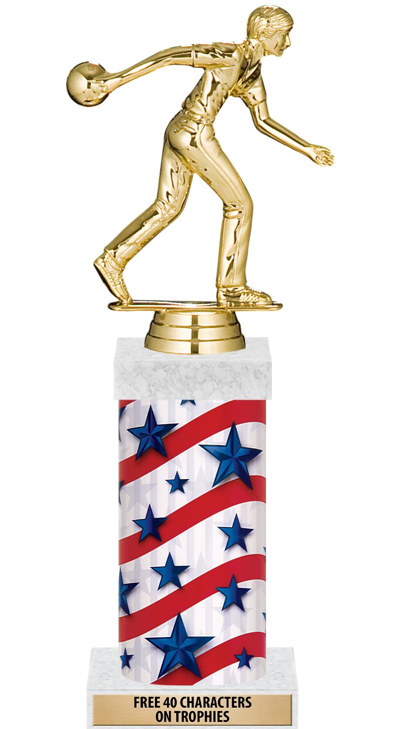 14" AMER GLORY GD FIG SQR TRP