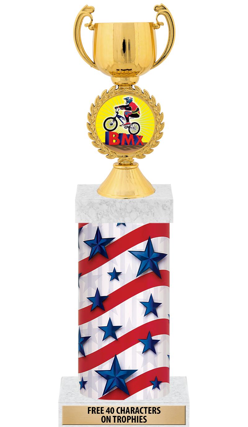 14" AMER GLORY GD FIG SQR TRP