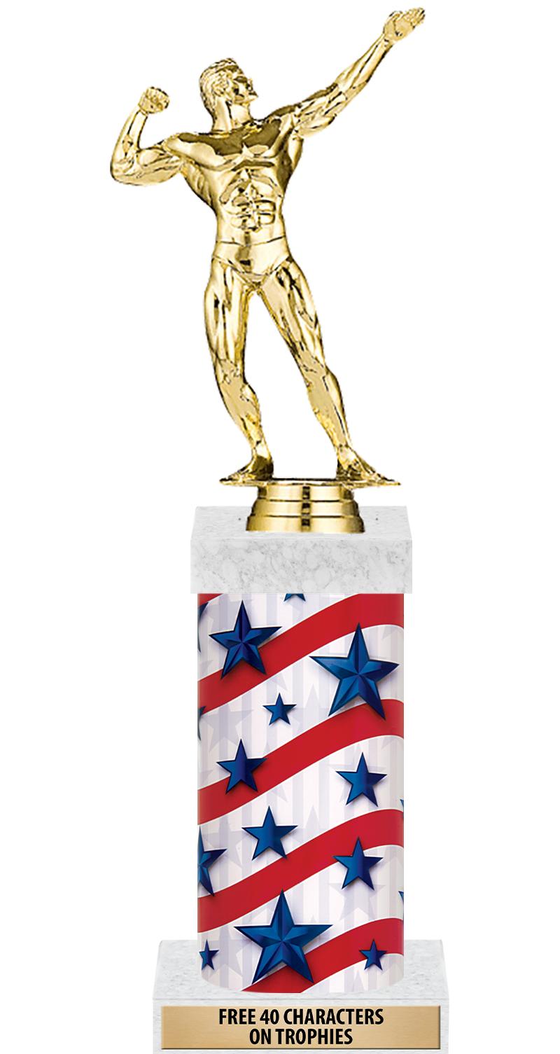 14" AMER GLORY GD FIG SQR TRP