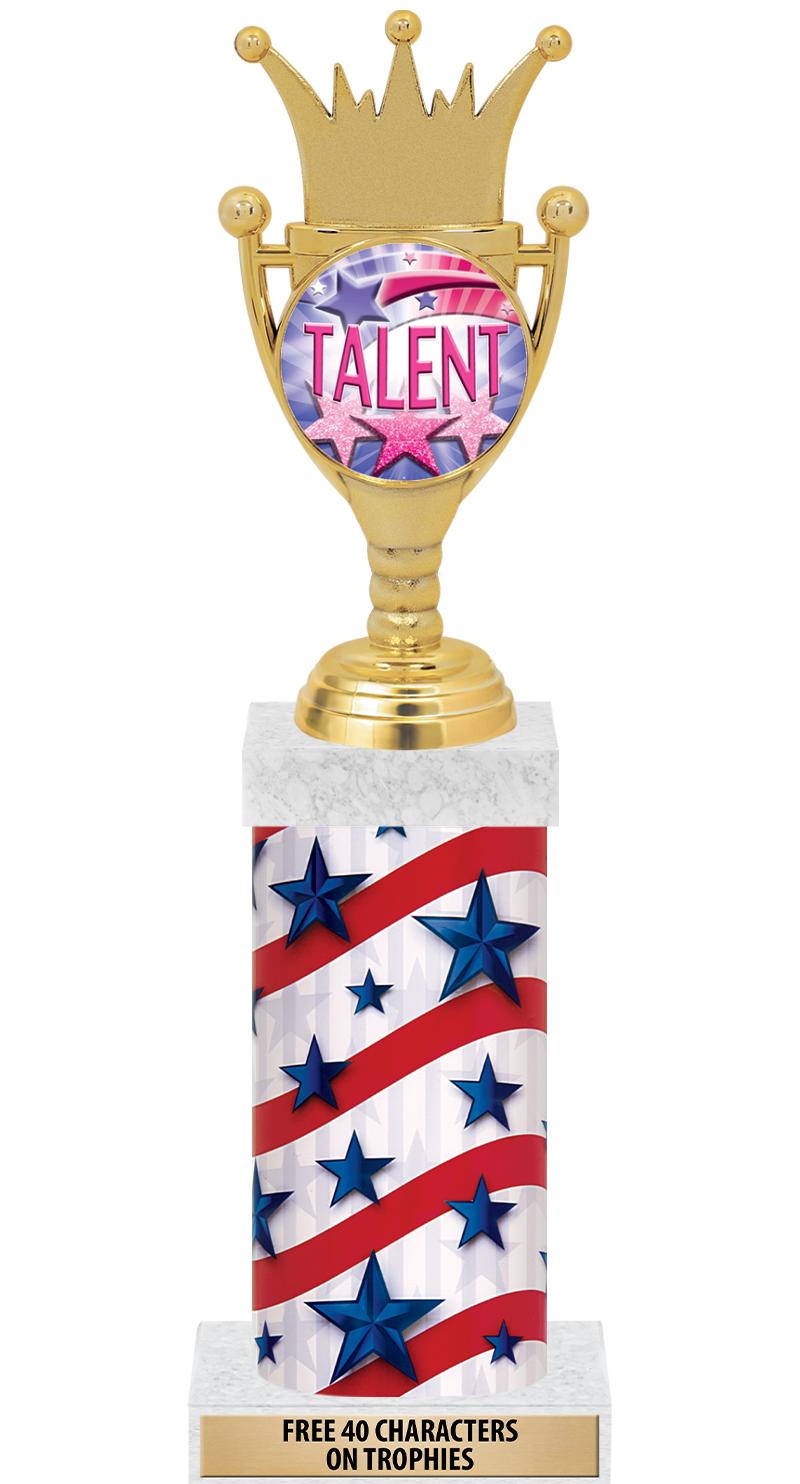 14" AMER GLORY GD FIG SQR TRP