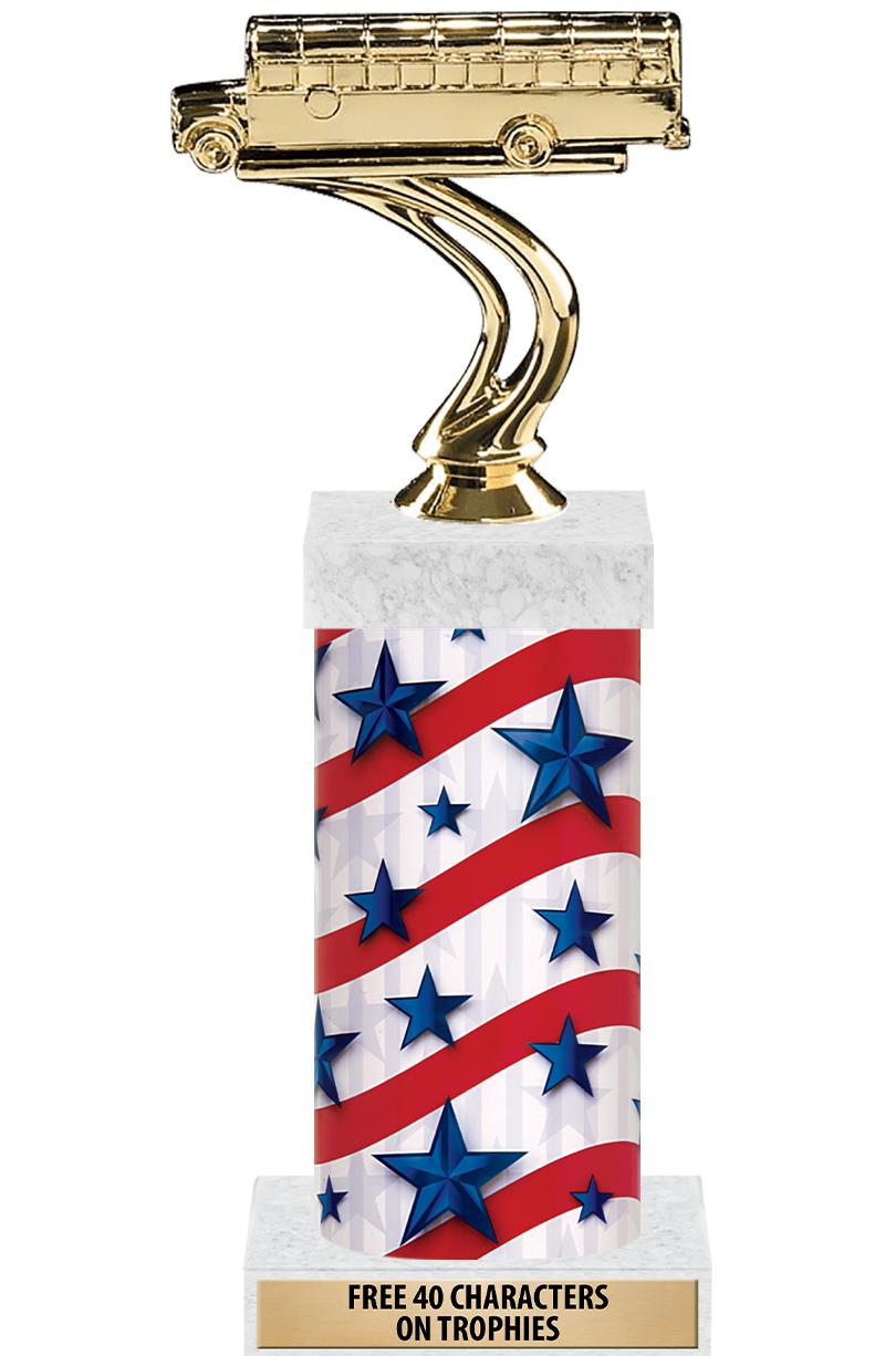 14" AMER GLORY GD FIG SQR TRP