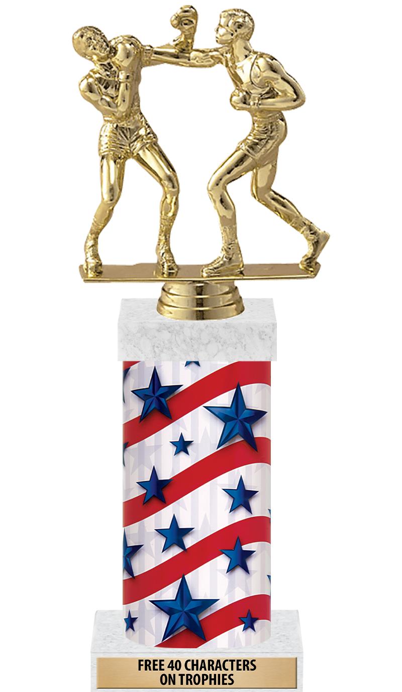 14" AMER GLORY GD FIG SQR TRP