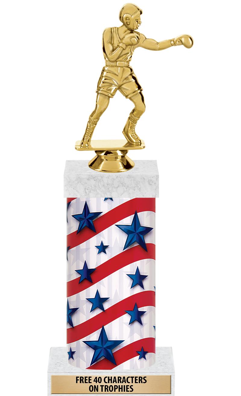 14" AMER GLORY GD FIG SQR TRP