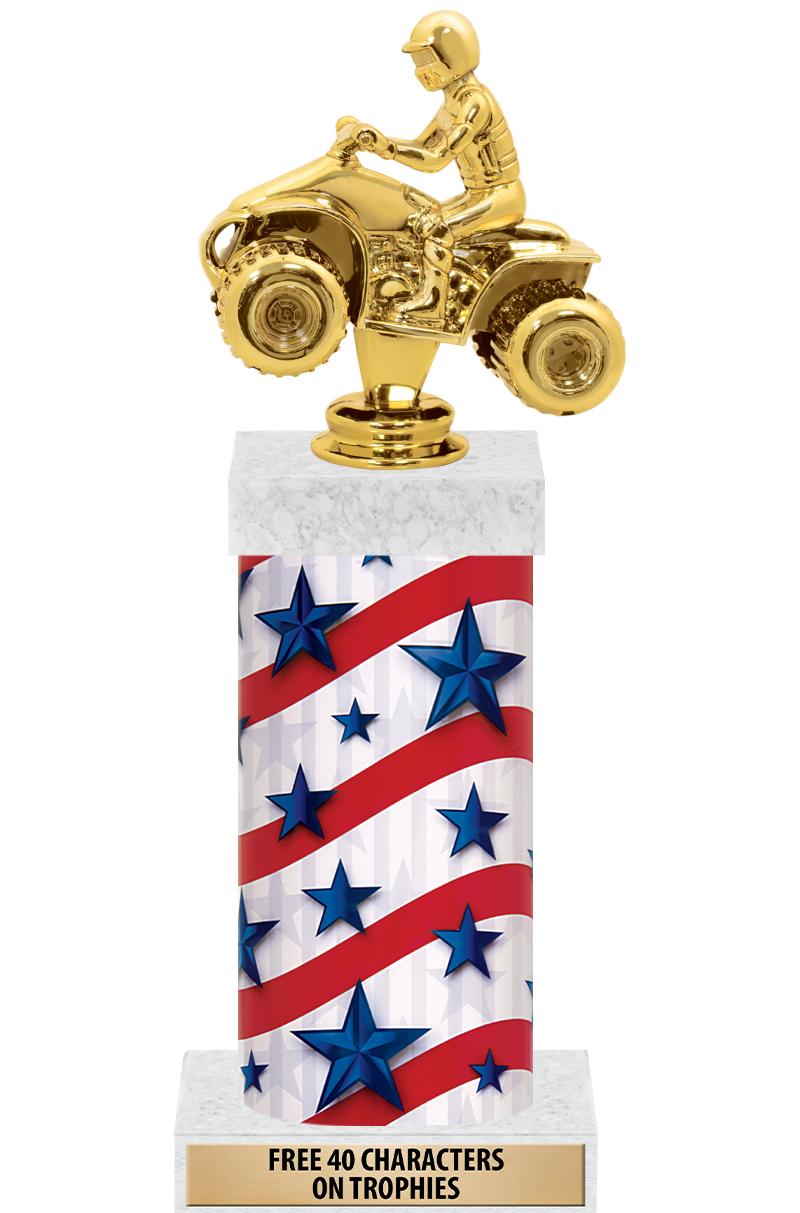 14" AMER GLORY GD FIG SQR TRP