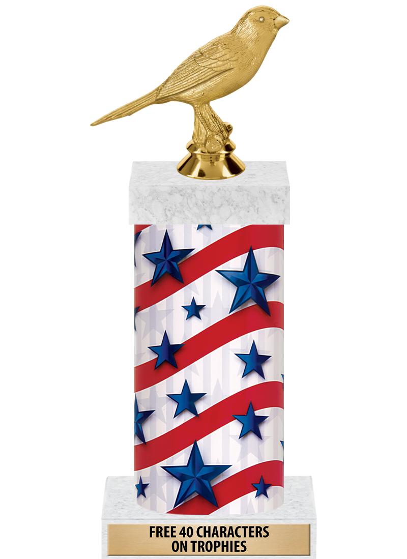 14" AMER GLORY GD FIG SQR TRP