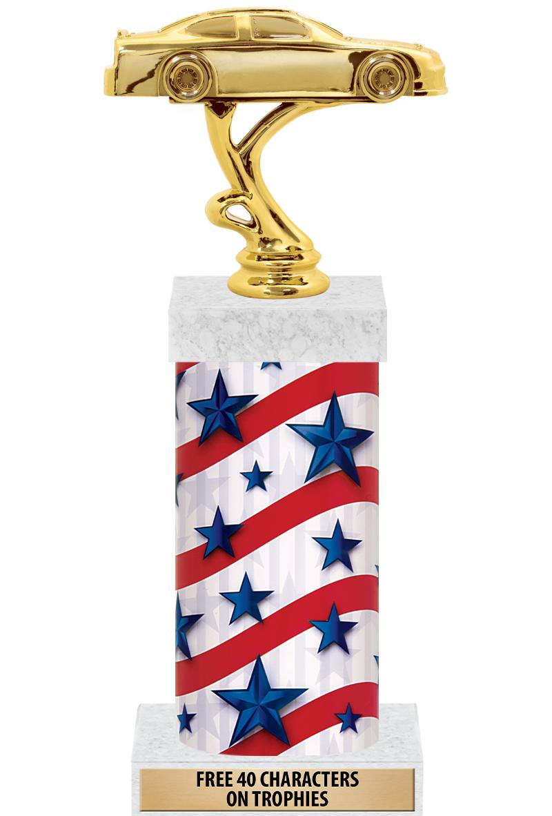 14" AMER GLORY GD FIG SQR TRP