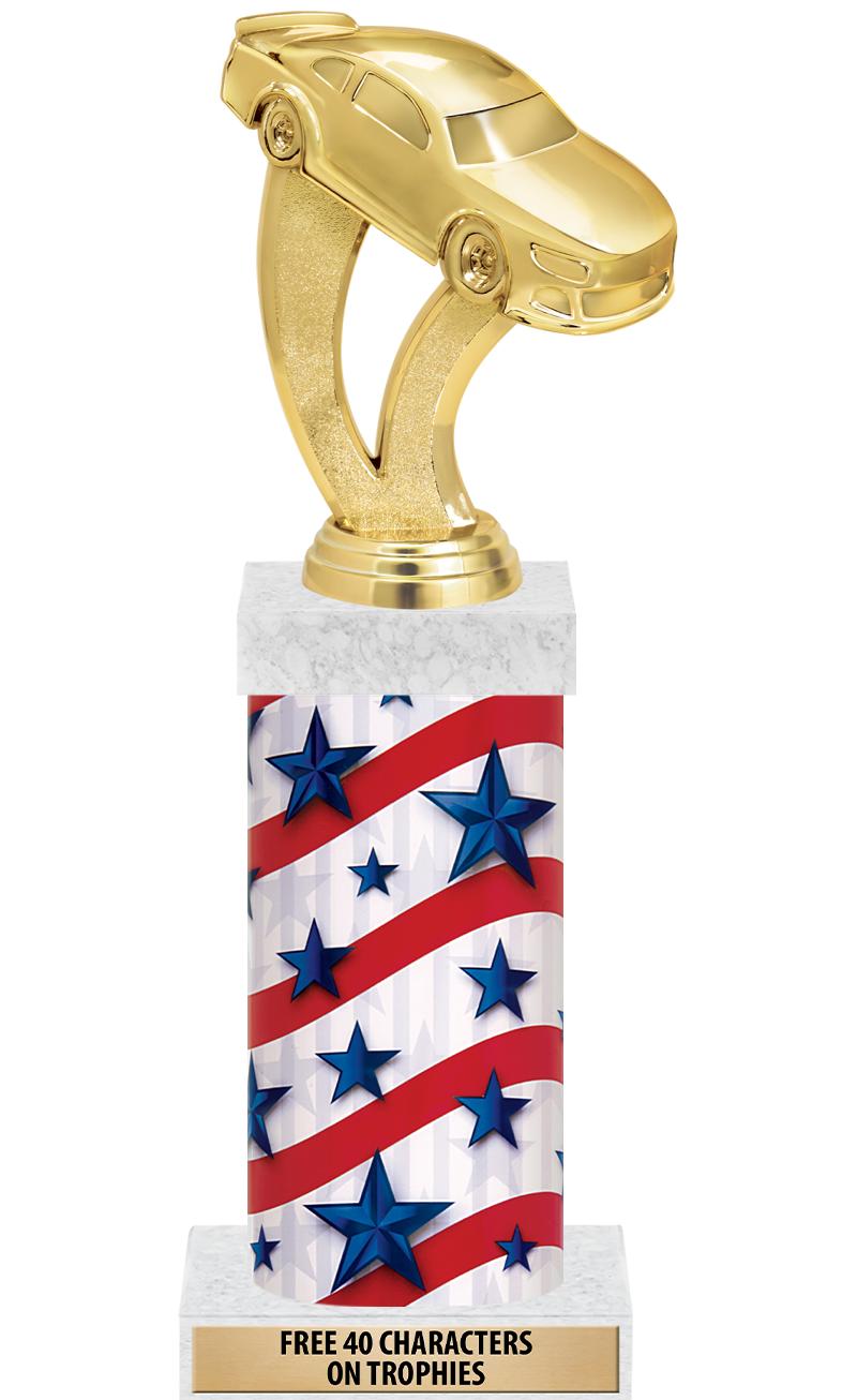 14" AMER GLORY GD FIG SQR TRP