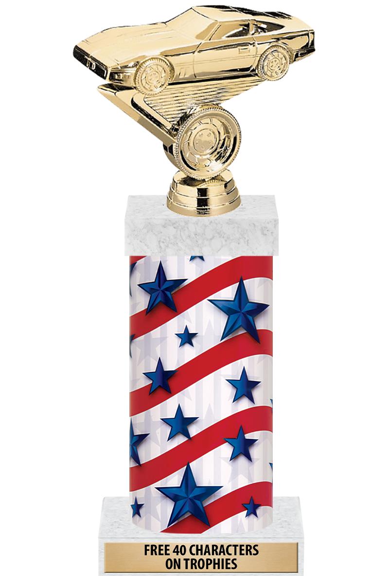 14" AMER GLORY GD FIG SQR TRP