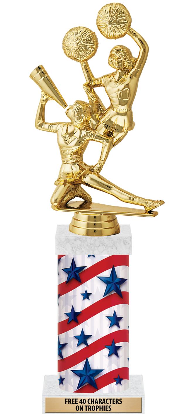 14" AMER GLORY GD FIG SQR TRP