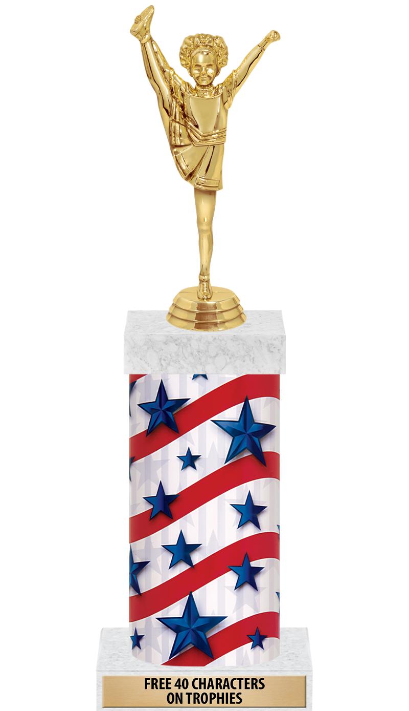 14" AMER GLORY GD FIG SQR TRP