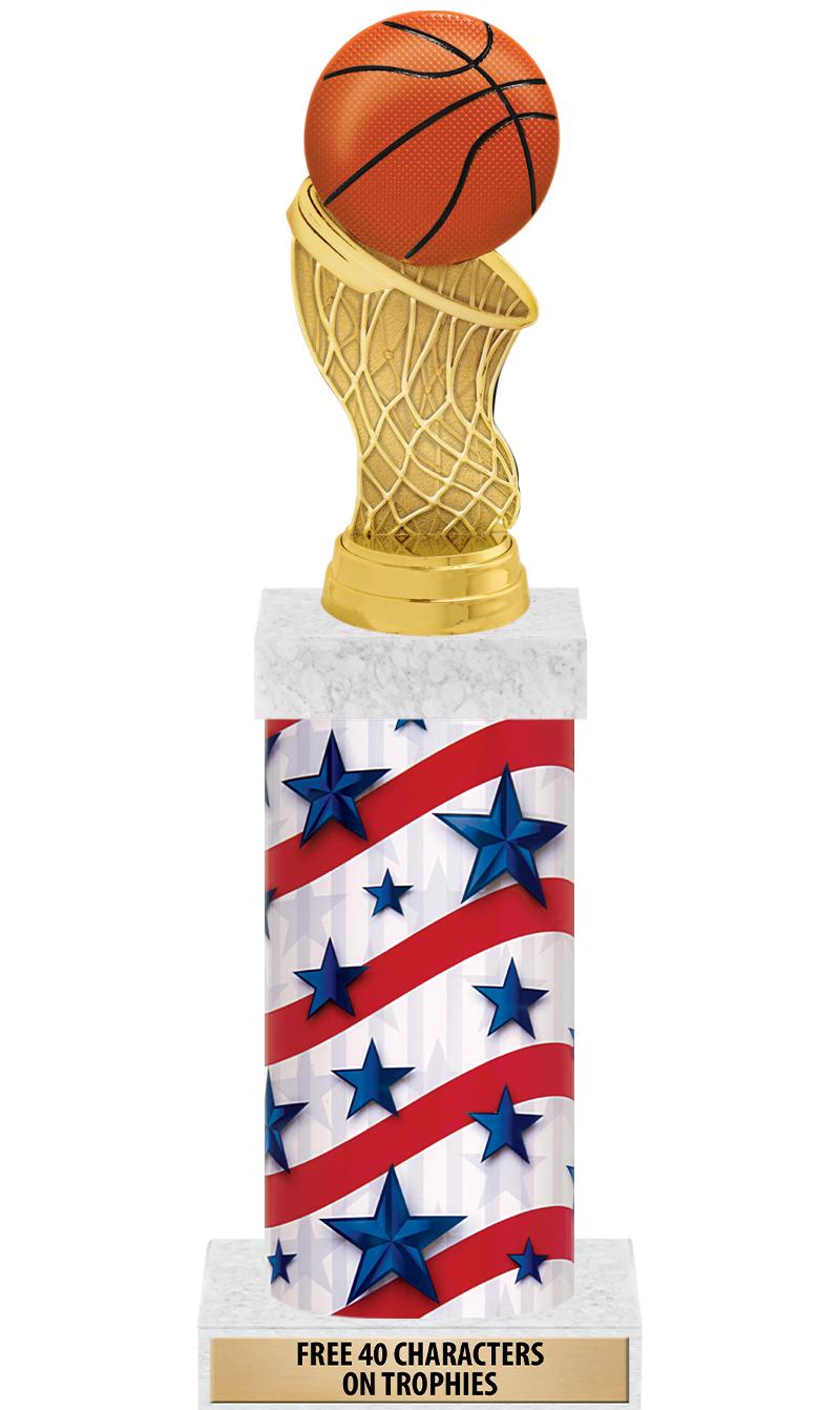 14" AMER GLORY GD FIG SQR TRP