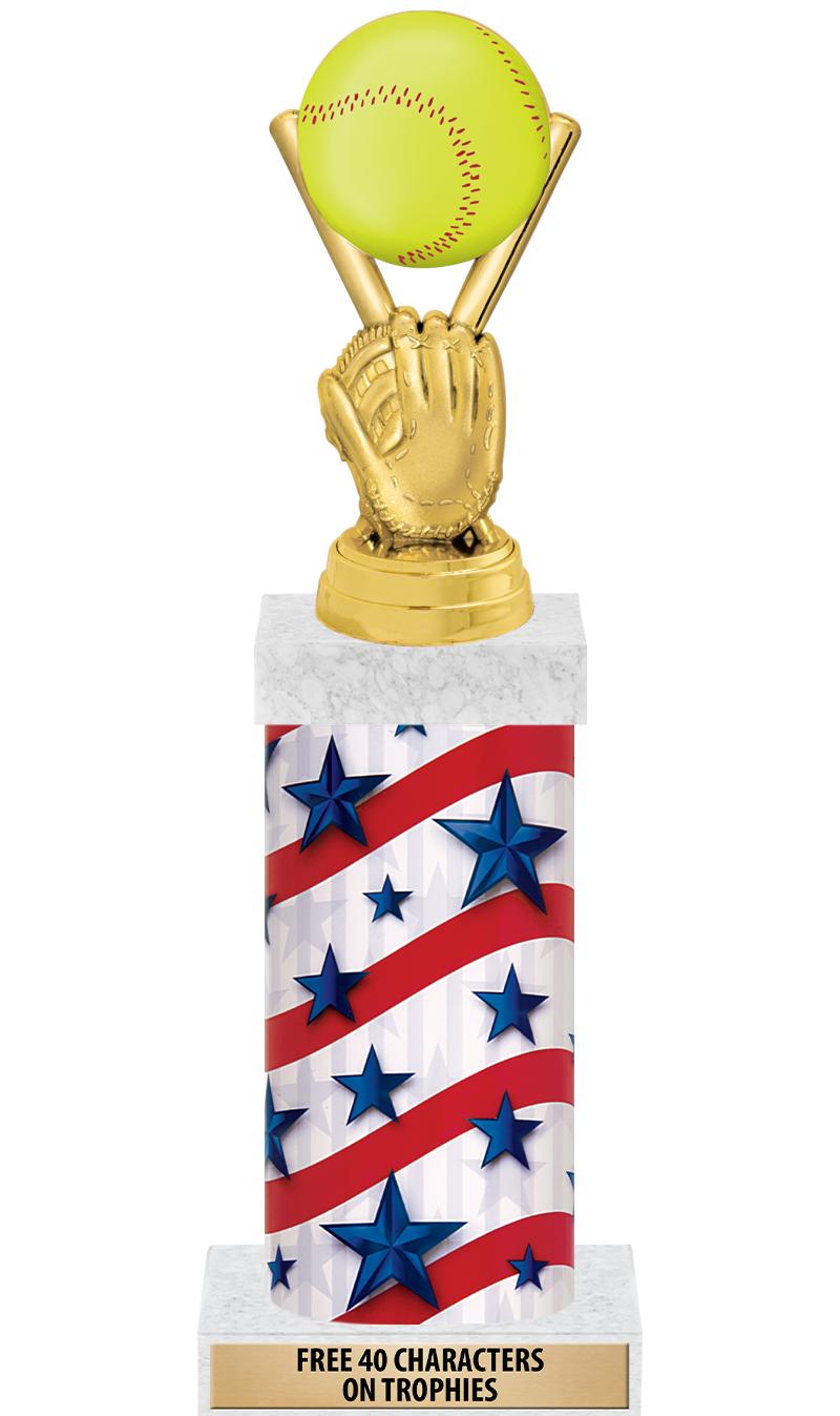 14" AMER GLORY GD FIG SQR TRP