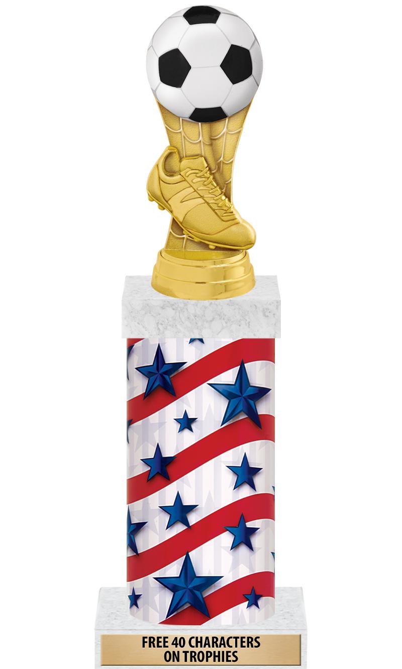 14" AMER GLORY GD FIG SQR TRP