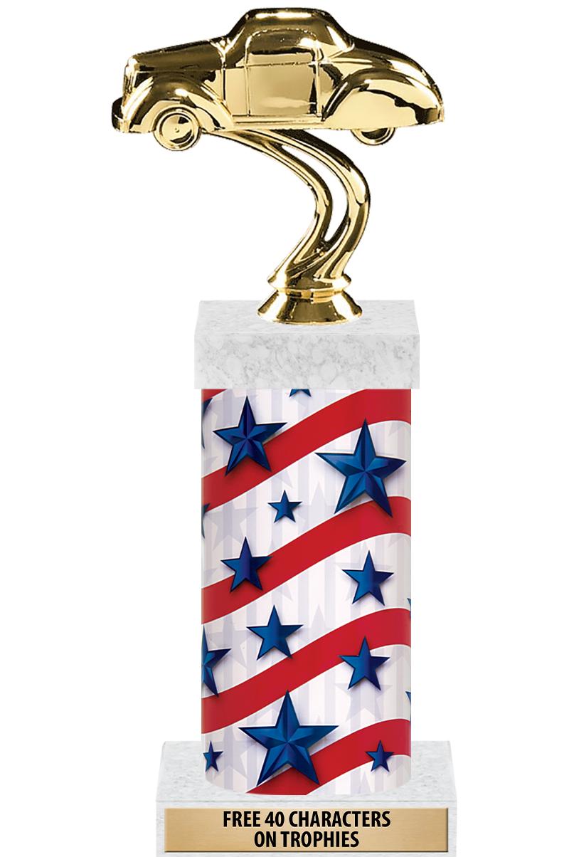 14" AMER GLORY GD FIG SQR TRP