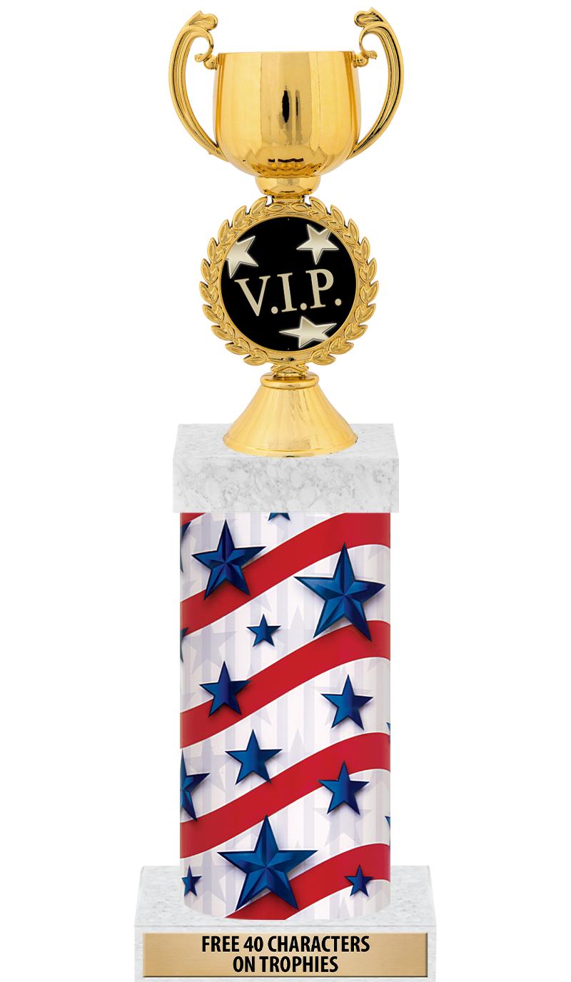 14" AMER GLORY GD FIG SQR TRP