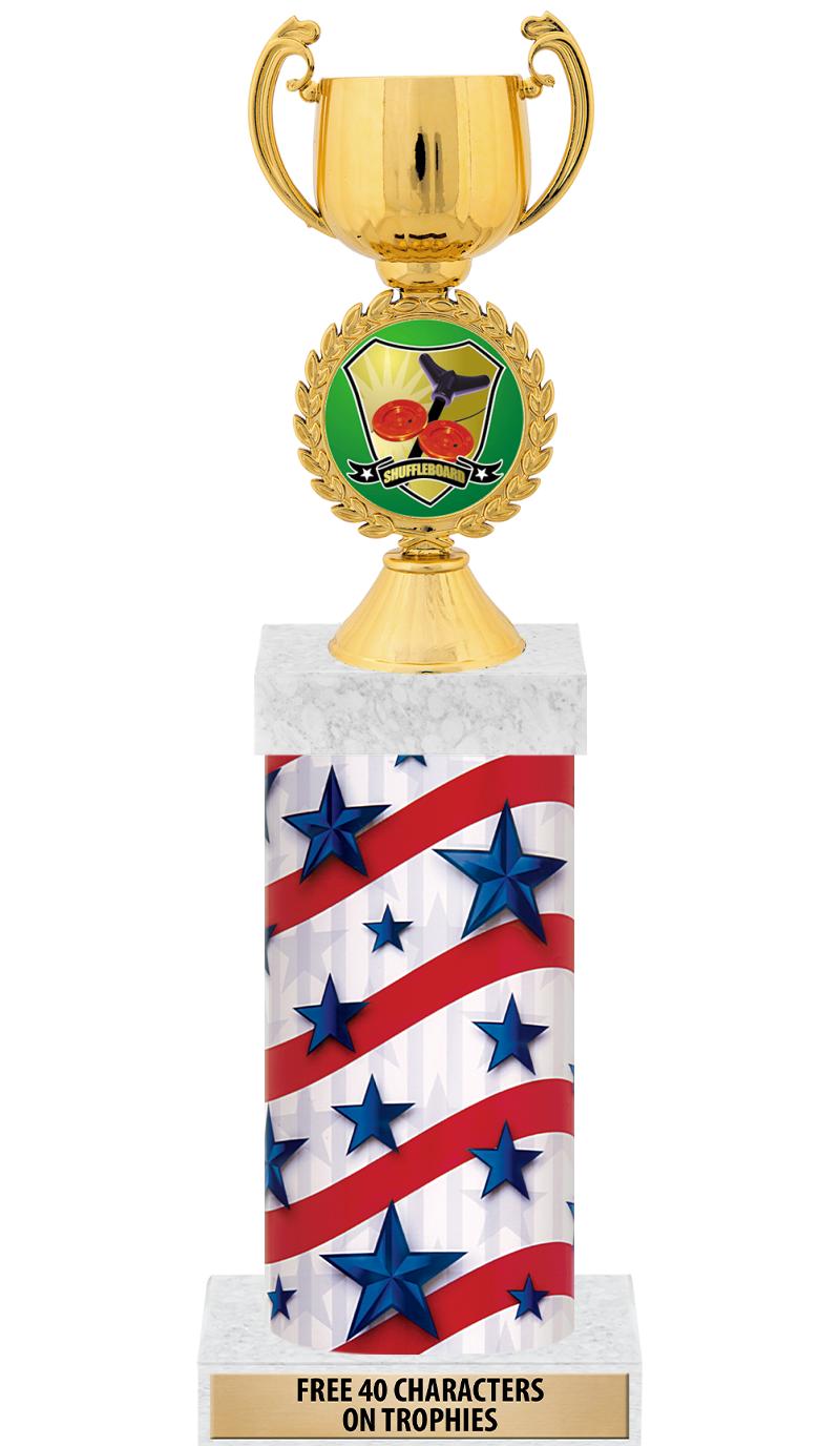 14" AMER GLORY GD FIG SQR TRP