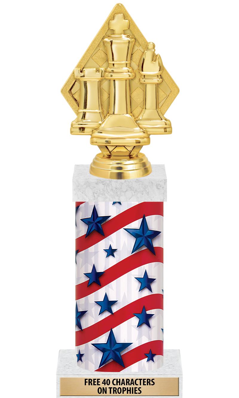 14" AMER GLORY GD FIG SQR TRP