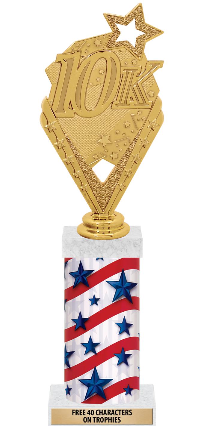 14" AMER GLORY GD FIG SQR TRP