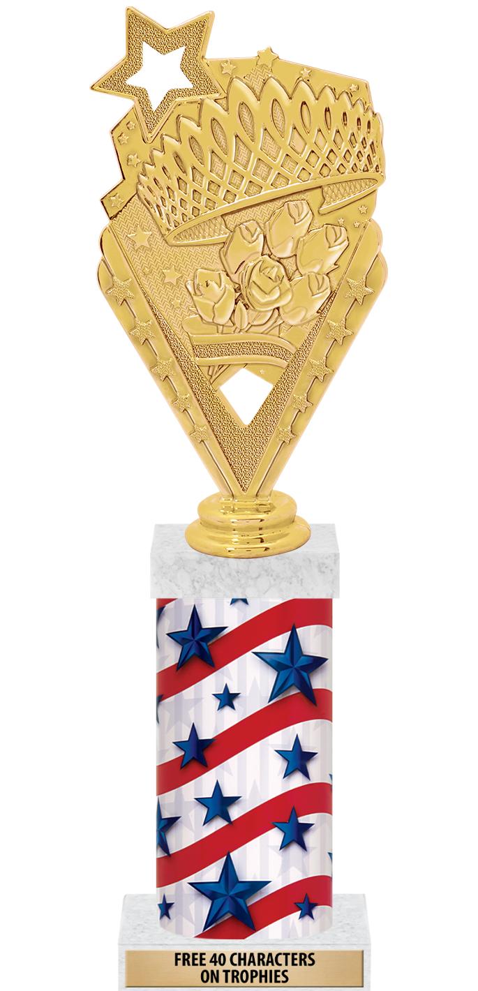 14" AMER GLORY GD FIG SQR TRP