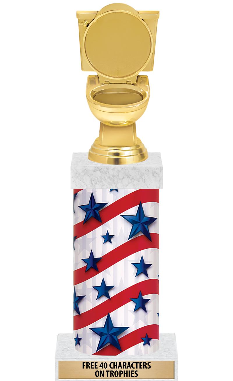 14" AMER GLORY GD FIG SQR TRP