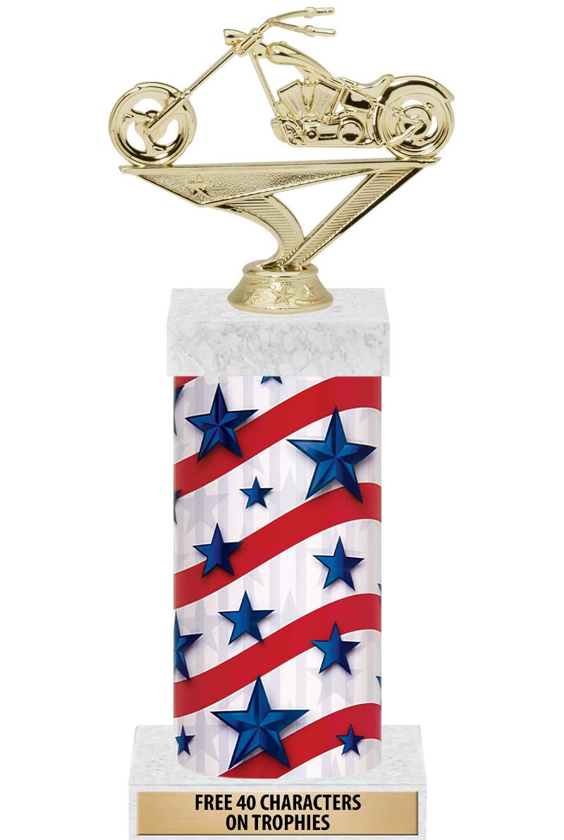 14" AMER GLORY GD FIG SQR TRP