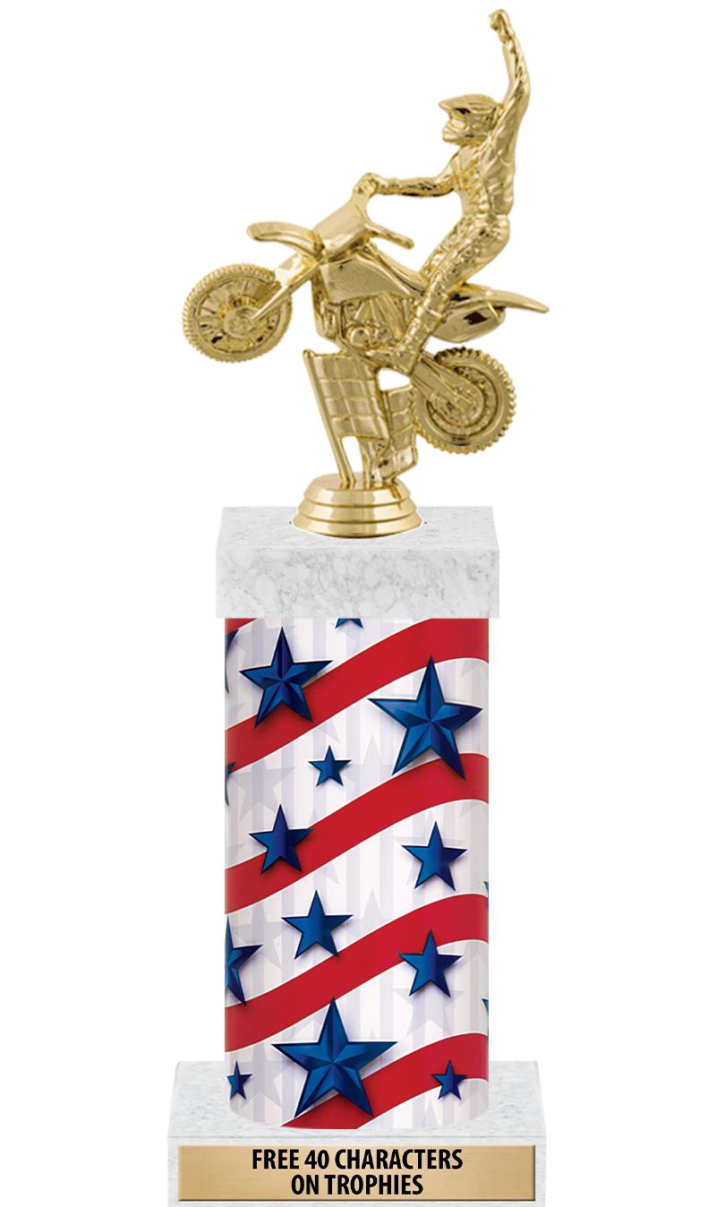 14" AMER GLORY GD FIG SQR TRP